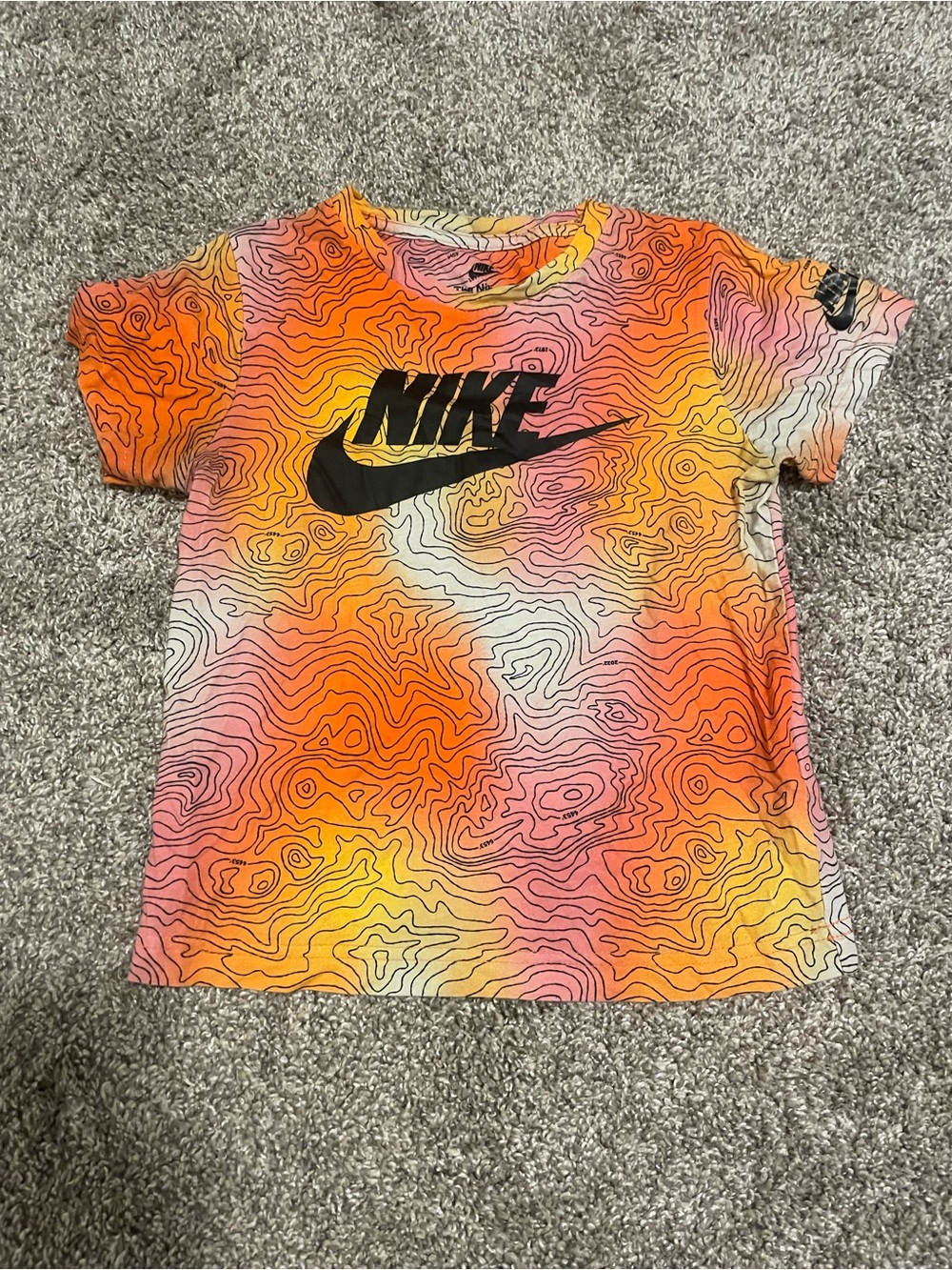 Nike Kids' Multicolor Top with Black Logo